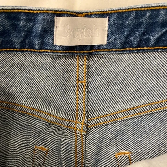 Boyish denim skirt - Picture 5 of 7